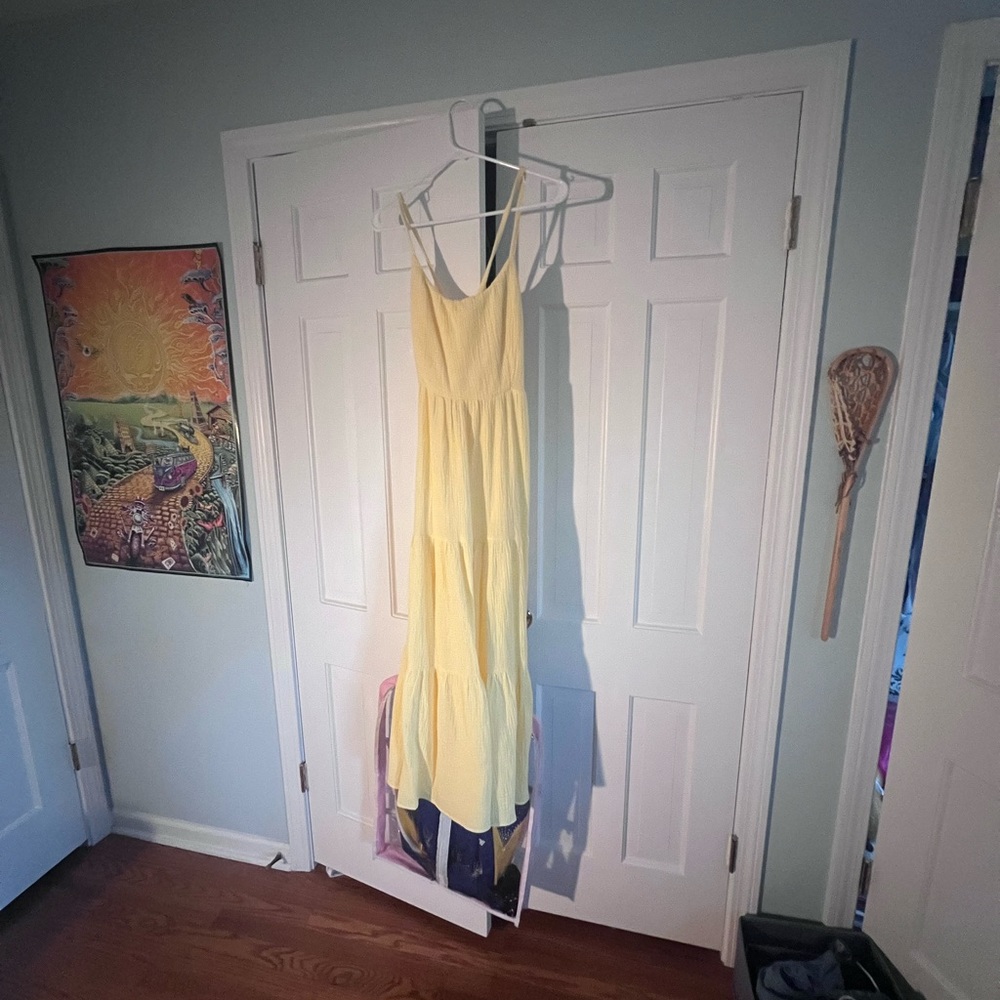 Dry Goods Yellow Maxi Dress
